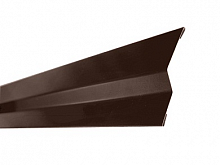Примыкание для мягкой кровли Stynergy Corundum50 0,5сталь RR 32 шоколад