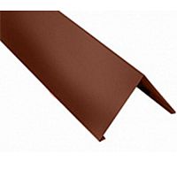 Конек прямоугольный 0,5 сталь Stynergy Corundum50 RAL 8017 коричневый