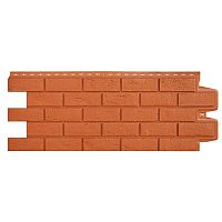 Фасадная панель Grand Line Classic Состаренный кирпич терракотовый