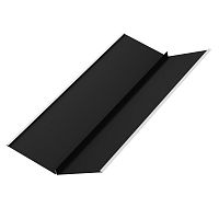 Ендова специальная AQUACLICK 265x30x30x265 L=2м SV62 сталь PU Matt (Zn275) 0.5 мм (Кашемир) (полиуретан матт) RAL9005