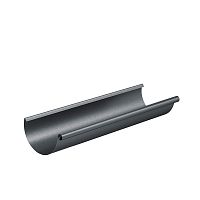Желоб водосточный Аквасистем 3м 150/100  PU Matt RAL 7024 серый