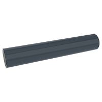 Труба круглая 1 м RUPLAST (РУПЛАСТ) Графит RAL 7024