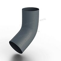 Колено сливное D100 Foramina Freeze (FRZ_D-01-Grey\Grey-0.6)