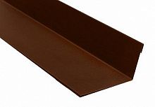Примыкание 60х115 0,5 сталь RAL8017 Коричневый МП Valory - 2м