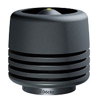 Docke Премиум Выход вентиляционный ИЗЛ-125/700 Колпак Черный (RR33)