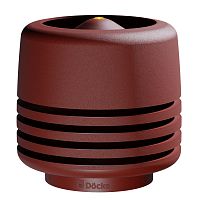 Docke Премиум Выход вентиляционный ИЗЛ-125/700 Колпак Красный (RR29)