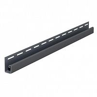 SV-15 J-trim планка (J-профиль) фуга темная 3,05м