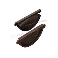 Заглушка желоба D125 Foramina Freeze (FRZ_D-01-DarkBrown\DarkBrown-0.6)