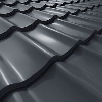 Волнообразный профиль Stynergy K 0,4сталь Полиэстер RAL 7024