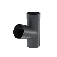 Тройник Aquasystem (Аквасистем) PU Matt RAL 7024 (Темно-серый) 90/125