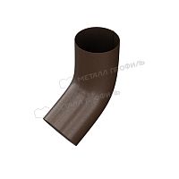 Колено трубы D100 Foramina Freeze (FRZ_D-01-DarkBrown\DarkBrown-0.6)
