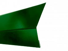 Карнизная планка (капельник) для мягкой кровли Stynergy Corundum50 0,5сталь  RAL 6005 зеленый