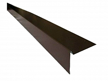 Торцевая планка для мягкой кровли Stynergy Corundum50 0,5сталь RR 32 шоколад