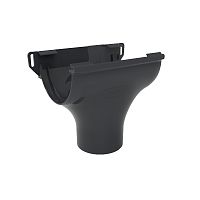Воронка желоба RUPLAST (РУПЛАСТ) Графит RAL 7024