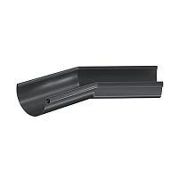 Угол желоба внутренний 135 гр Aquasystem (Аквасистем) PU RAL 7024 (Серый) 90/125