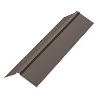 Конек плоский AQUACLICK 160x30x160 L=2м SV41 сталь PU Matt (Zn275) 0.5 мм (Кашемир) (полиуретан матт) RR32