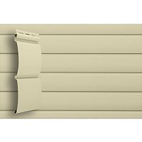 Сайдинг Grand Line 3.0 D4.8 (blockhouse) слоновая кость