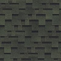 Мягкая кровля (Гибкая черепица) Shinglas Аккорд Оптима Зеленый