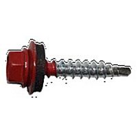 Саморез Daxmer 4,8*35 мм (уп/250шт) RAL 3011 (28) красный