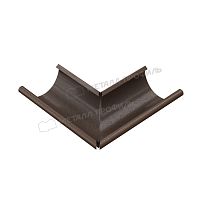 Угол желоба наружный D125 Foramina Freeze (FRZ_D-01-DarkBrown\DarkBrown-0.6)