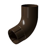 Колено 72гр Docke D90 Каштан