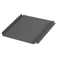 Панель AQUACLICK модель Бриз (панель с загибом) сталь PE (Zn140) 0.5 мм (полиэстер) RAL7024