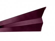 Примыкание для мягкой кровли Stynergy Corundum50 0,5сталь RAL 3005 красный