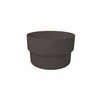 Муфта трубы ПВХ Grand Line Стандарт 120/87 RAL 7024 графит