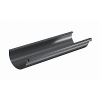 Желоб водосточный Аквасистем 3м 150/100 PU RAL 7024 серый