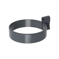 Хомут трубы RUPLAST (РУПЛАСТ) Графит RAL 7024