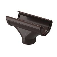 Воронка водостока ПВХ Docke Люкс 140/100 RAL 8019 шоколад