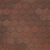 Мягкая кровля Tegola АСИЗИ Терракота (ASSISI Terracotta 420) (1 кв.м.)