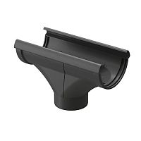 Воронка водостока ПВХ Docke Люкс 140/100 RAL 7024 графит