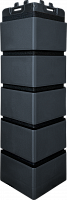 Наружный Угол Grand Line Design Клинкерный Кирпич графит со швом RAL 9005