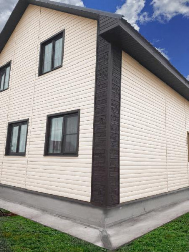 Сайдинг FINEBER BlockHouse Слоновая кость фото 6 Сайдинг FINEBER BlockHouse Слоновая кость фото 6