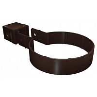 Хомут трубы Kliker ПВХ Grand Line Стандарт 120/87 RR 32 коричневый