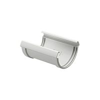 Соединитель желоба Docke Люкс 140/100 RAL 9003 пломбир