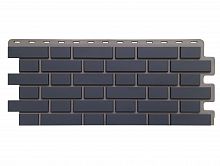 Фасадная панель FINEBER Коллекция Кирпич клинкерный асфальт