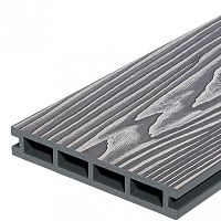 Террасная доска DOCKE DECKING Country 150х24х3000 Дымчатый Дуб (серый)